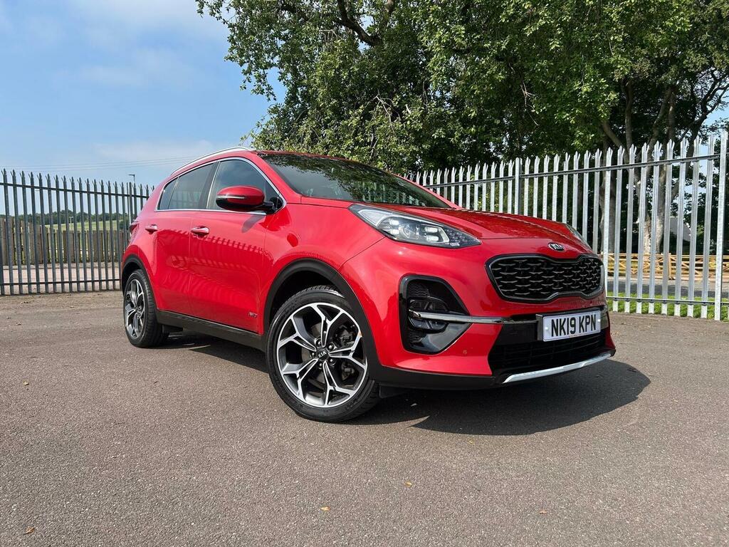 Kia Sportage 1.6 Crdi Gt-line Dct Awd Euro 6 Ss Red #2