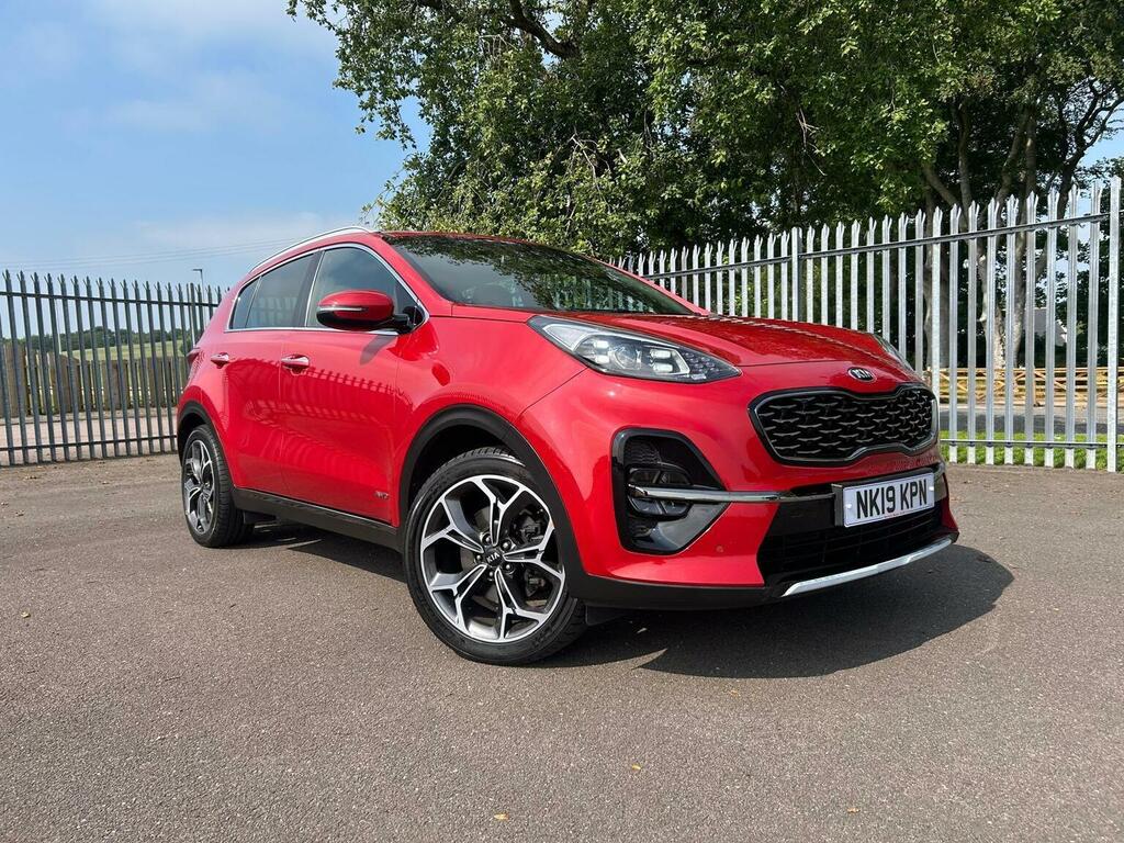 Kia Sportage 1.6 Crdi Gt-line Dct Awd Euro 6 Ss Red