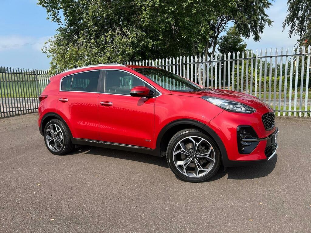 Kia Sportage 1.6 Crdi Gt-line Dct Awd Euro 6 Ss Red #4