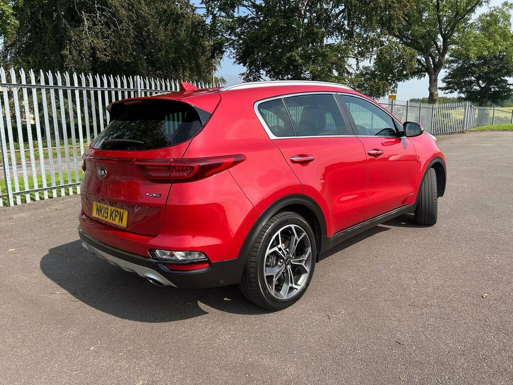 Kia Sportage 1.6 Crdi Gt-line Dct Awd Euro 6 Ss Red #5
