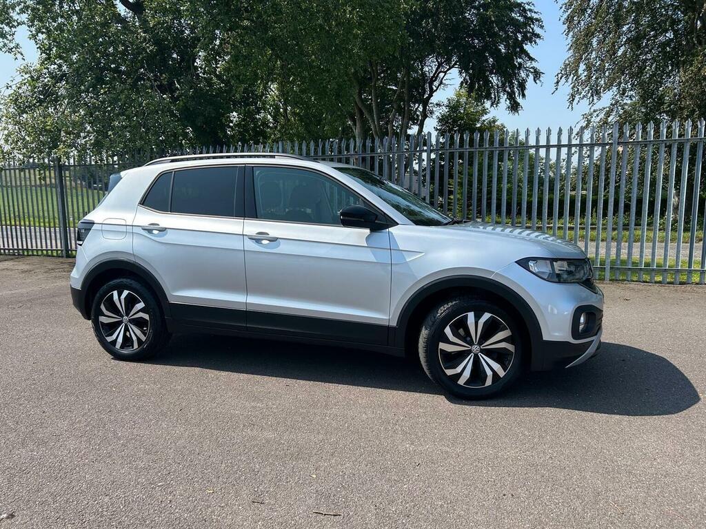 Volkswagen T-Cross 1.0 Tsi Se Dsg Euro 6 Ss Silver #4