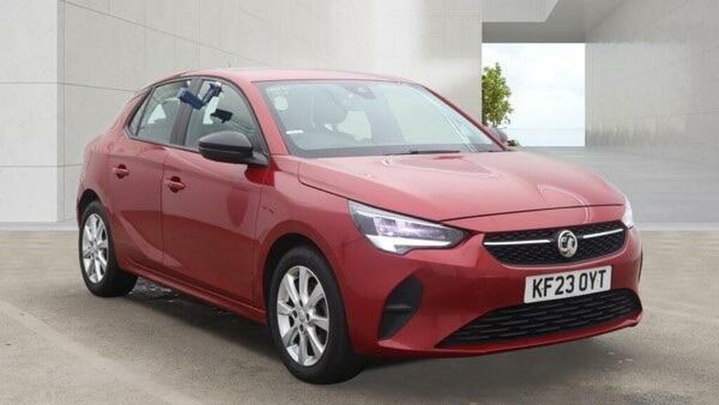 Vauxhall Corsa 1.2 Turbo Design Euro 6 Ss Red