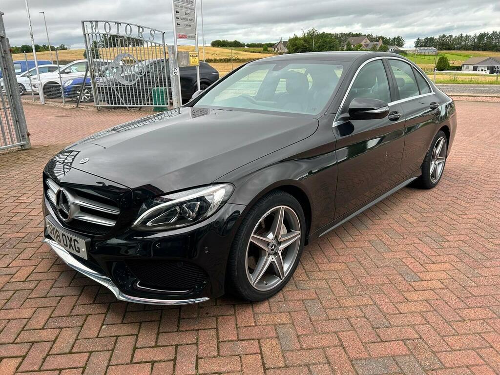 Mercedes-Benz C Class 2.0 C200 Amg Line G-tronic Euro 6 Ss Black