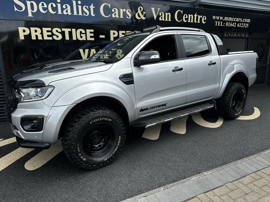 Ford Ranger Pickup 2.0 Ranger Wildtrak Double Cab 2.0L Ecoblue SH71CFN Silver #2