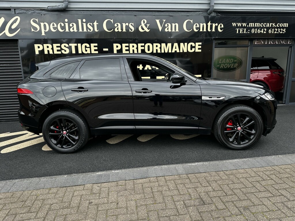 Jaguar F-Pace Suv 2.0 D180 R-sport 201919 CE19URG Black #5