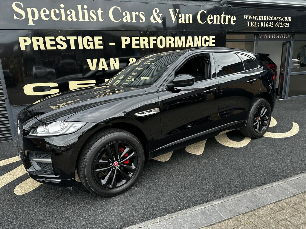 Jaguar F-Pace Suv 2.0 D180 R-sport 201919 CE19URG Black #4