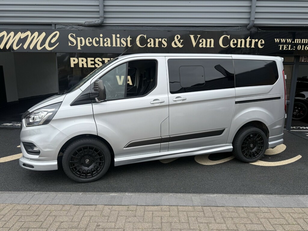 Ford Transit Custom Combi Van 2.0 300 Ecoblue Limited 2019 FL19MXY Silver #2
