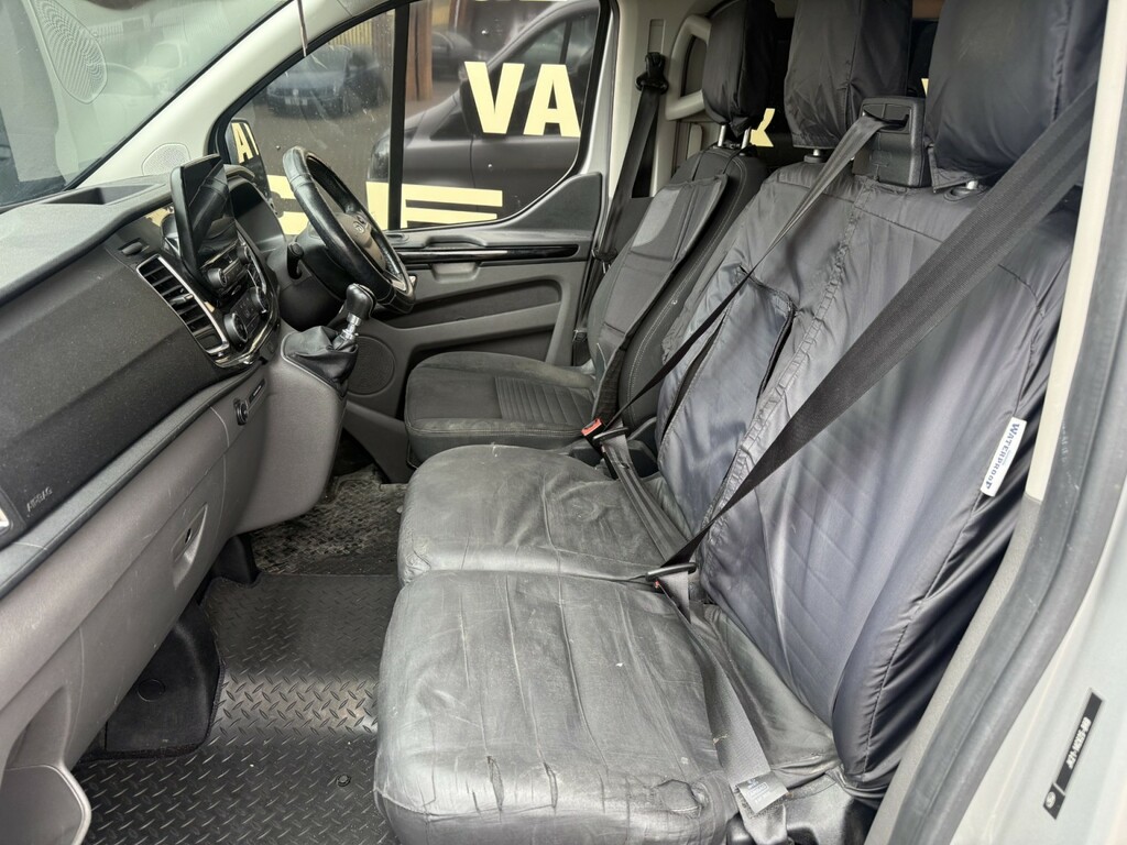 Ford Transit Custom Combi Van 2.0 300 Ecoblue Limited 2019 FL19MXY Silver #4