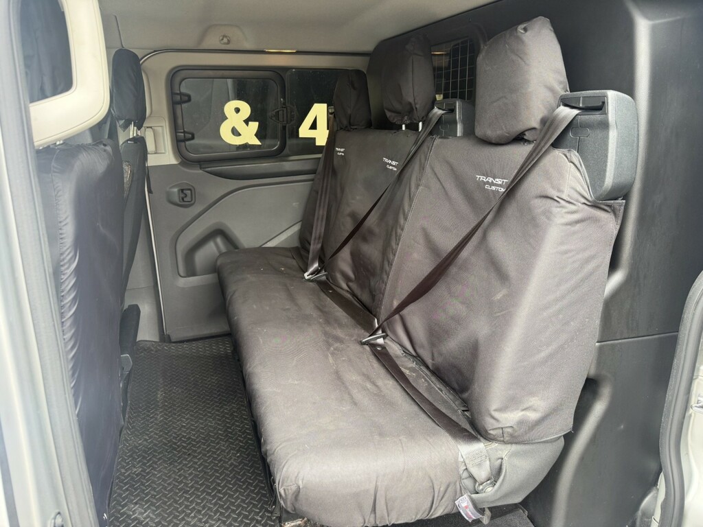 Ford Transit Custom Combi Van 2.0 300 Ecoblue Limited 2019 FL19MXY Silver #5