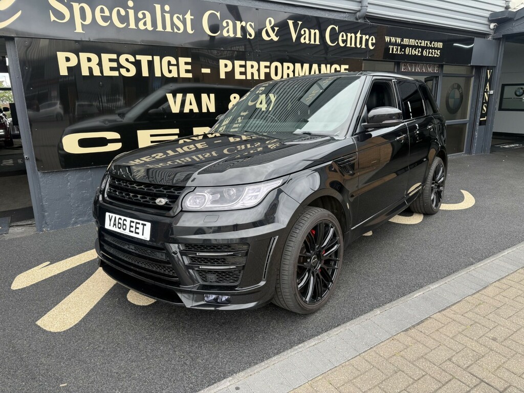 Land Rover Range Rover Sport Suv 3.0 Sd V6 Hse 2017 Black