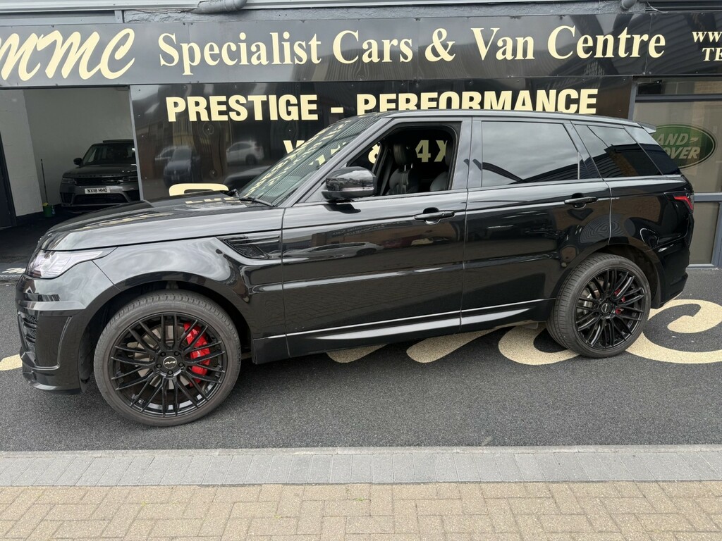 Land Rover Range Rover Sport Suv 3.0 Sd V6 Hse 201766 YA66EET Black #2