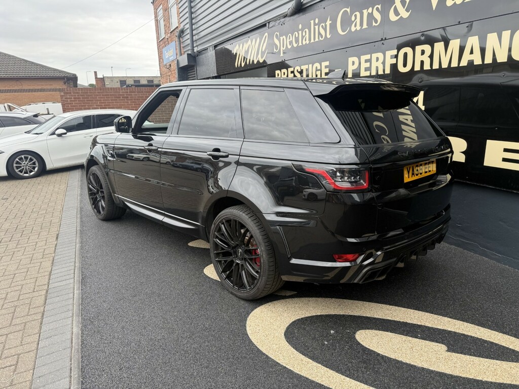 Land Rover Range Rover Sport Suv 3.0 Sd V6 Hse 201766 YA66EET Black #3