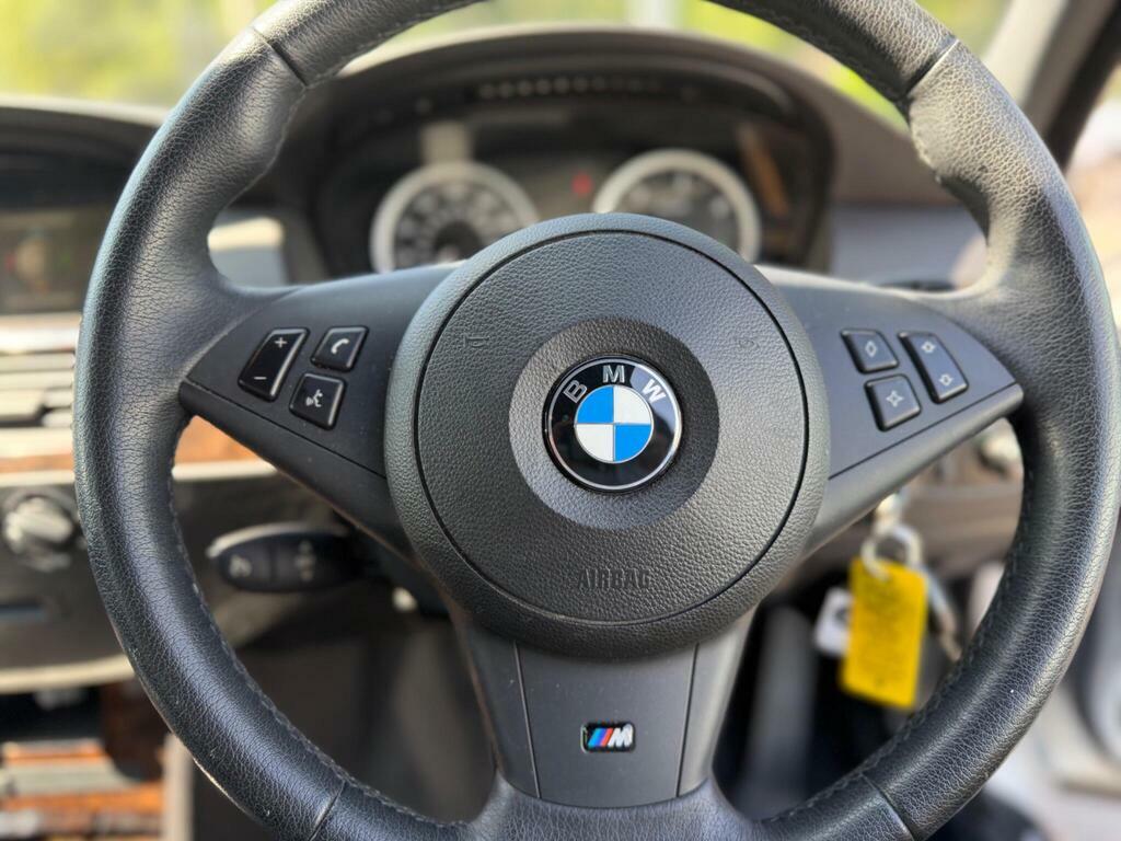 BMW 5 Series 525D Se Black #12