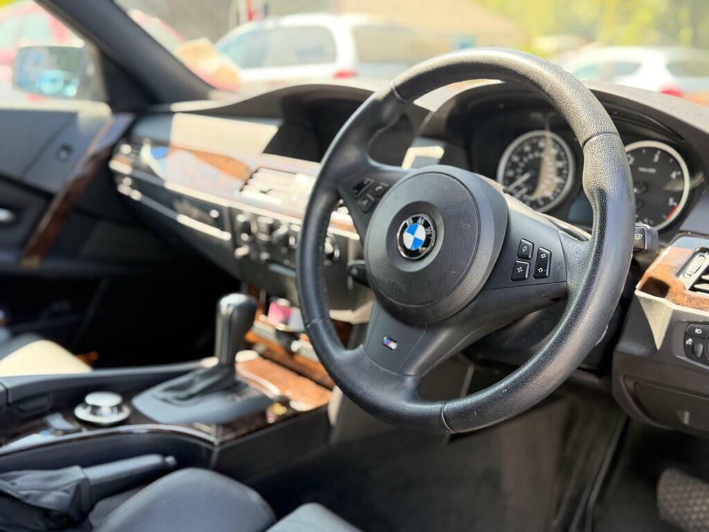 BMW 5 Series 525D Se Black #6