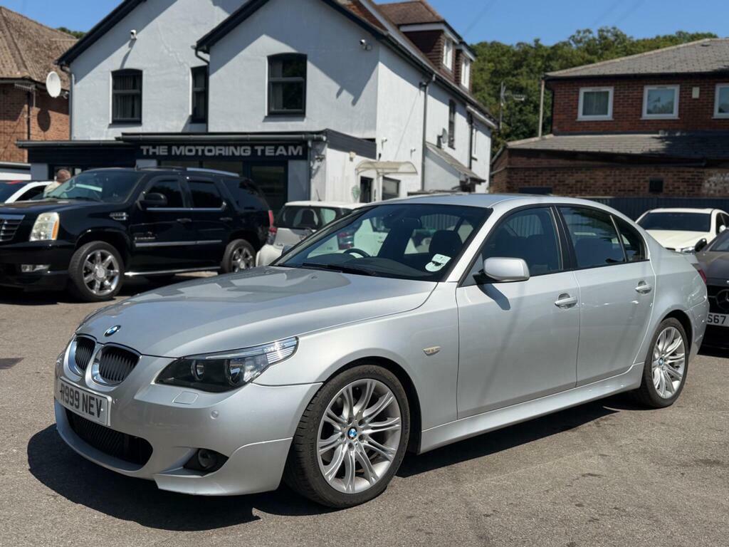 BMW 5 Series 2.5 525D Sport Euro 4 Silver