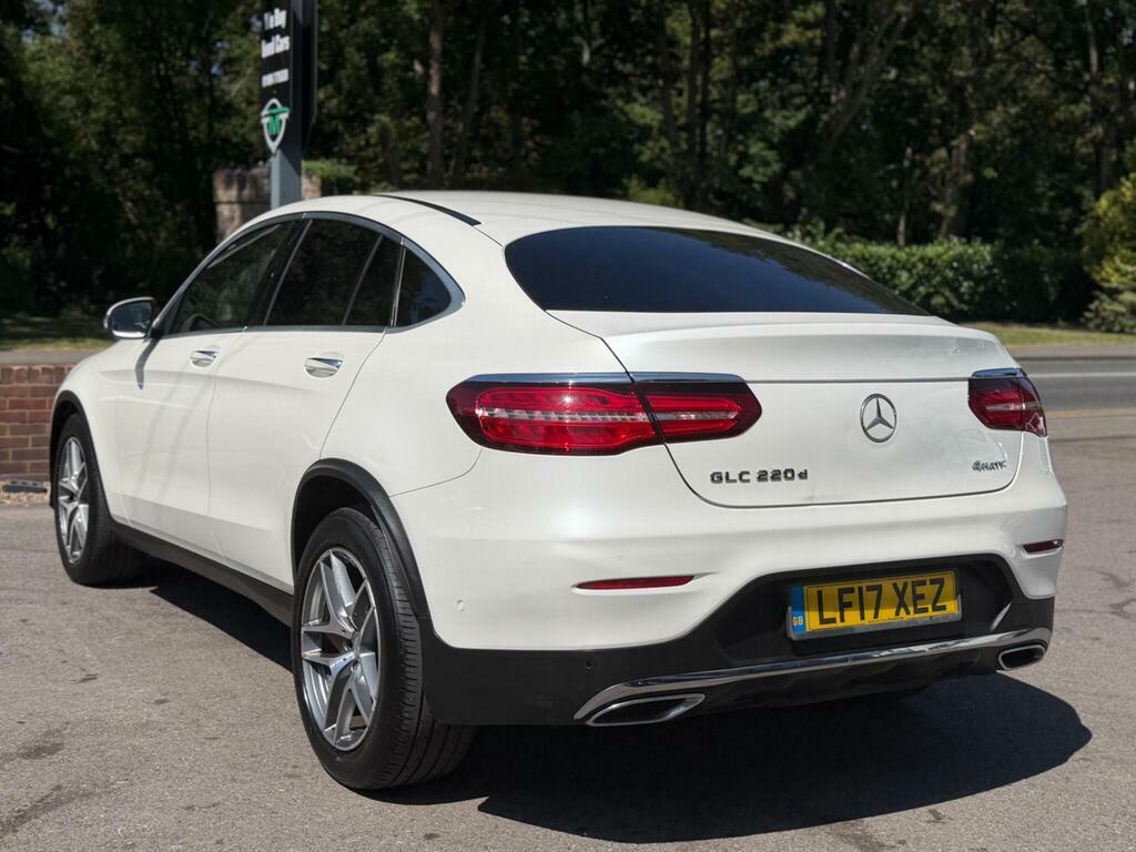 Mercedes-Benz GLC Class 2.1 Glc220d Amg Line Premium Coupe G-tronic 4Mat LF17XEZ White #5