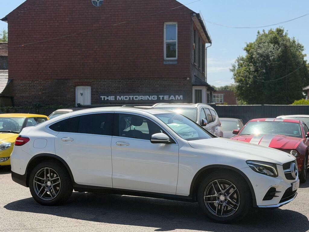 Mercedes-Benz GLC Class 2.1 Glc220d Amg Line Premium Coupe G-tronic 4Mat LF17XEZ White #2