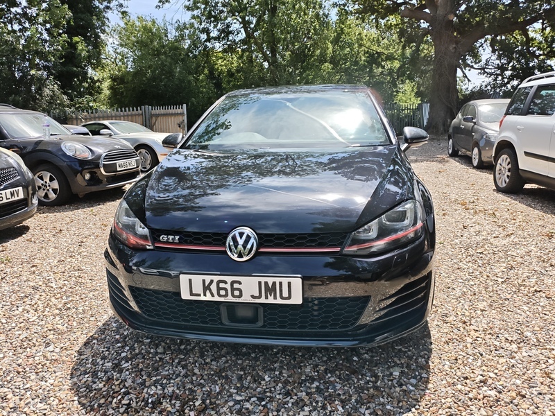 Volkswagen Golf Gti LK66JMU Black #4
