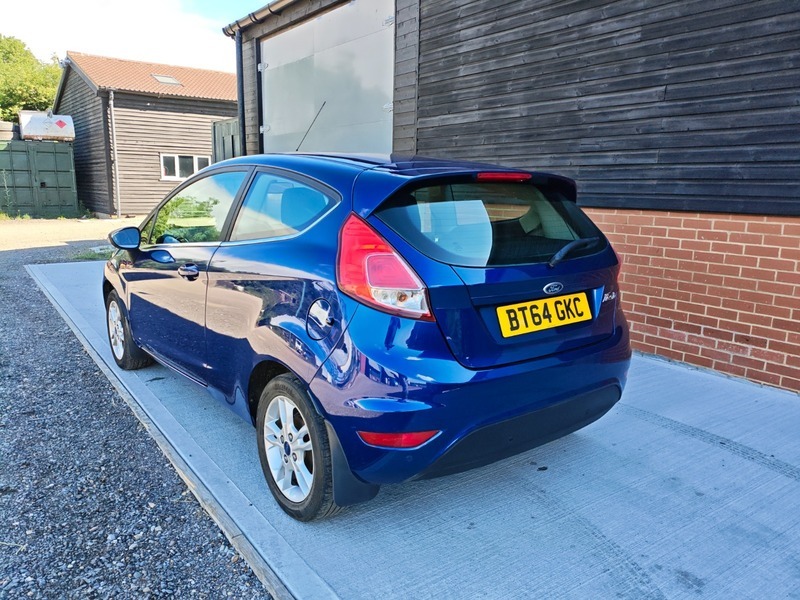 Ford Fiesta Zetec Blue #4