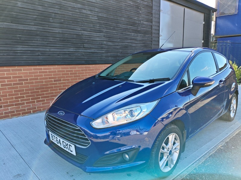 Ford Fiesta Zetec Blue