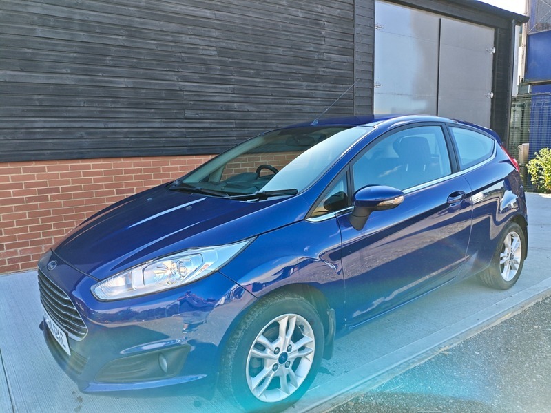 Ford Fiesta Zetec Blue #6