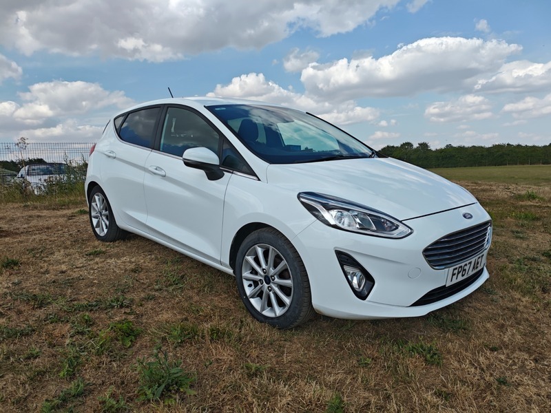Ford Fiesta Titanium White #3