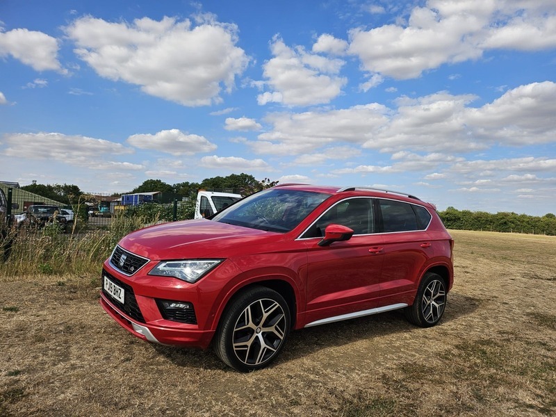 Seat Ateca Tsi Evo Fr Sport Red #4