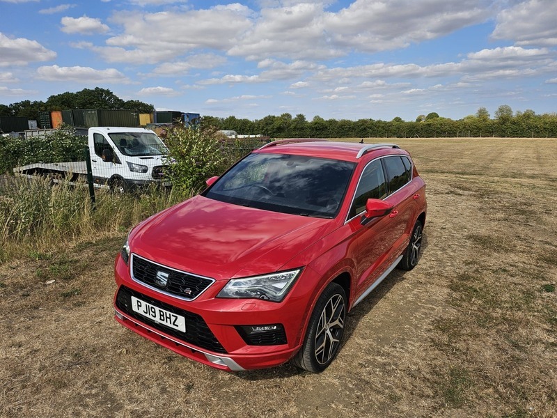 Seat Ateca Tsi Evo Fr Sport Red #3