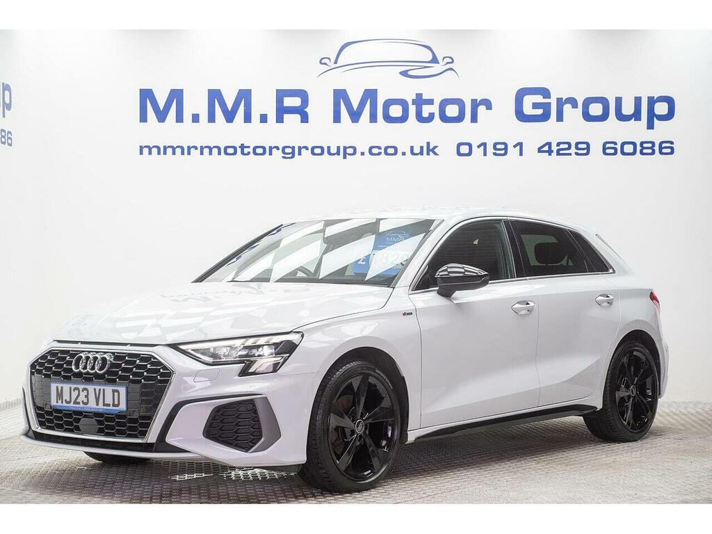 Audi A3 1.0 Tfsi 30 S Line Sportback Euro 6 Ss White
