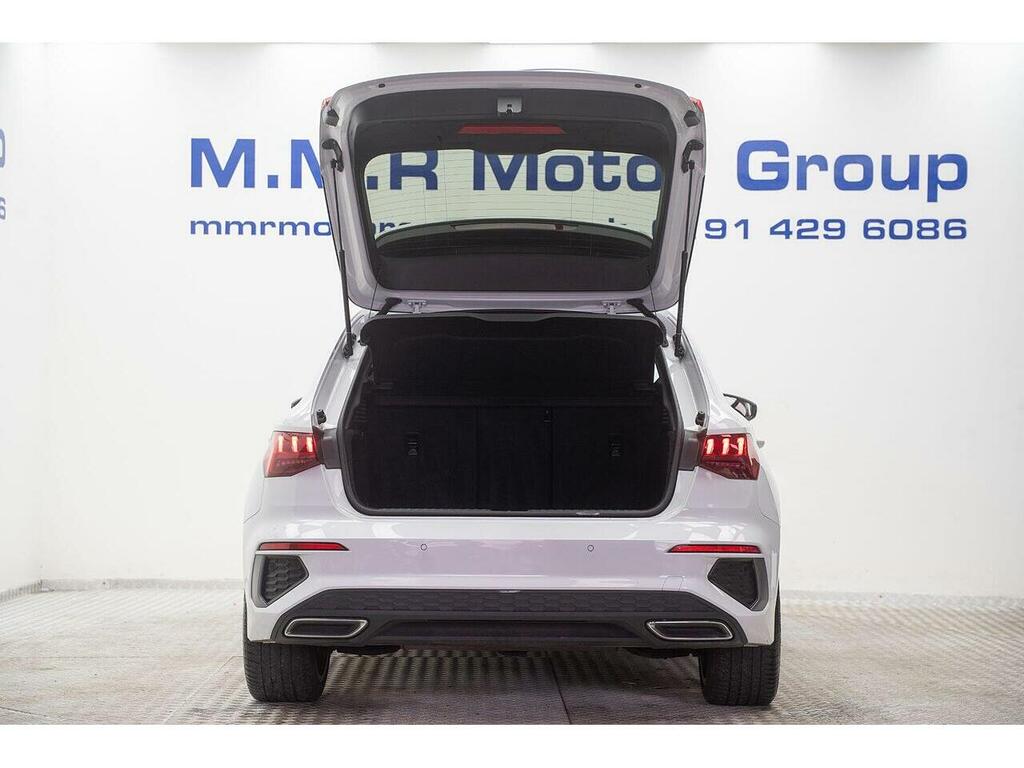 Audi A3 1.0 Tfsi 30 S Line Sportback Euro 6 Ss MJ23VLD White #6