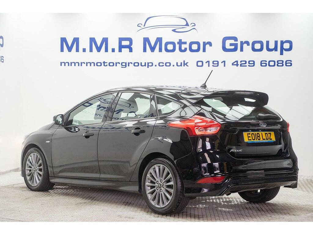 Ford Focus 1.5 Tdci St-line Euro 6 Ss EO18LDZ Black #6