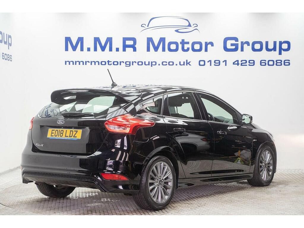 Ford Focus 1.5 Tdci St-line Euro 6 Ss EO18LDZ Black #3