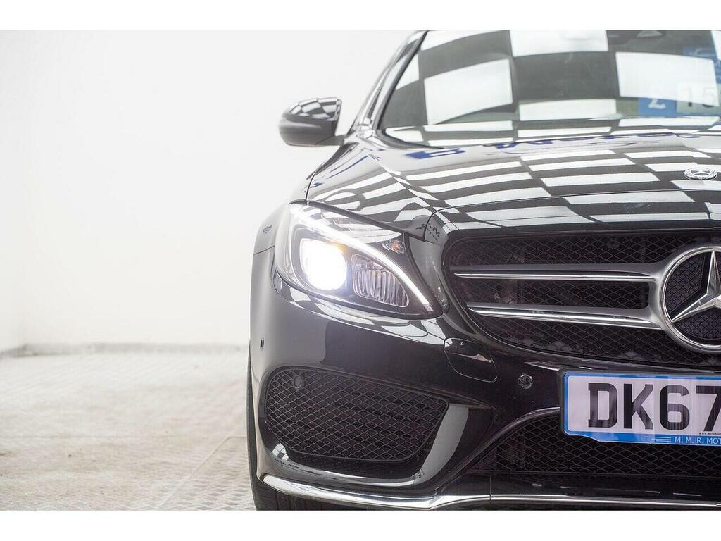 Mercedes-Benz C Class 2.1 C220d Amg Line Premium G-tronic Euro 6 Ss Black