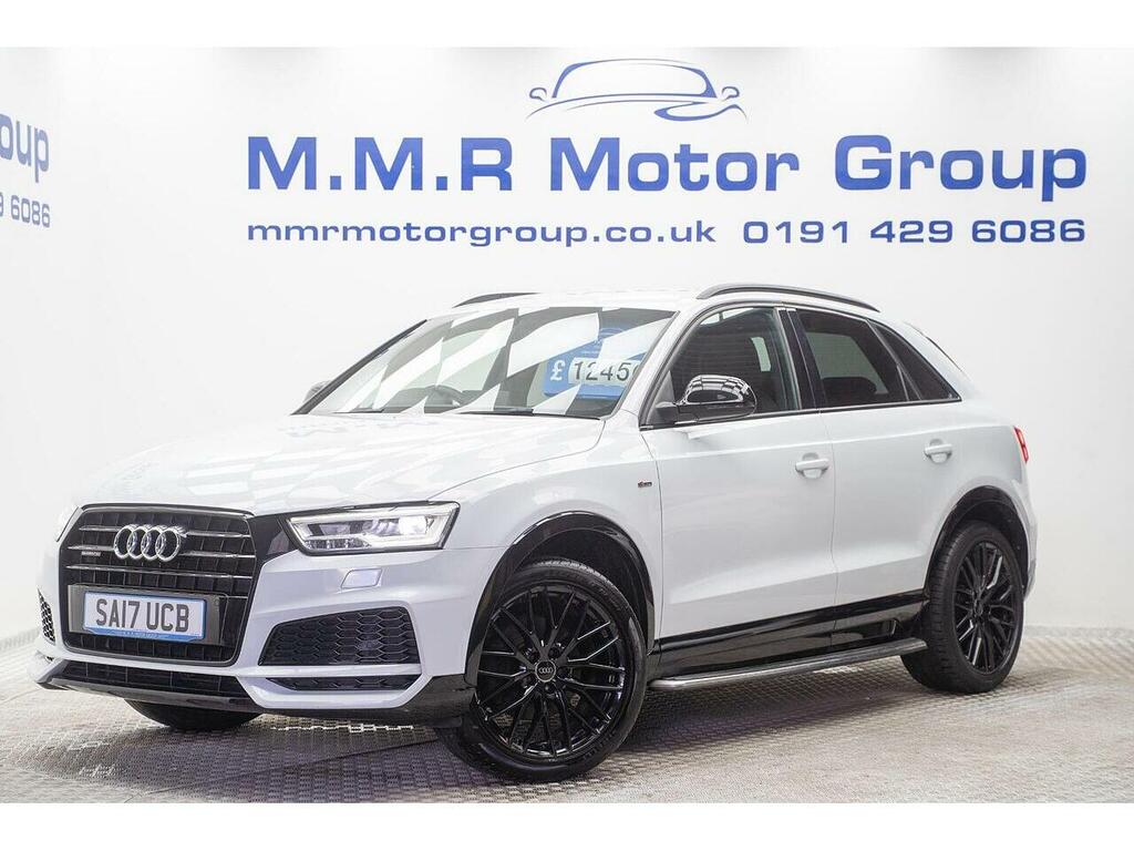 Audi Q3 2.0 Tdi Black Edition Quattro Euro 6 Ss White