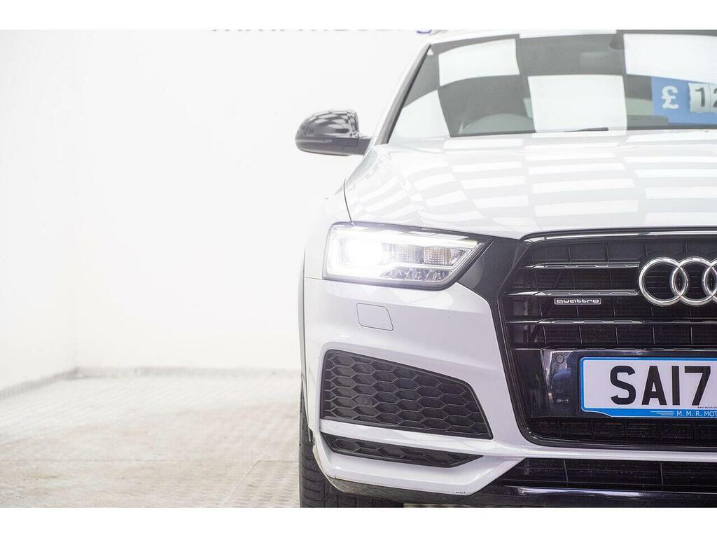 Audi Q3 2.0 Tdi Black Edition Quattro Euro 6 Ss SA17UCB White #3
