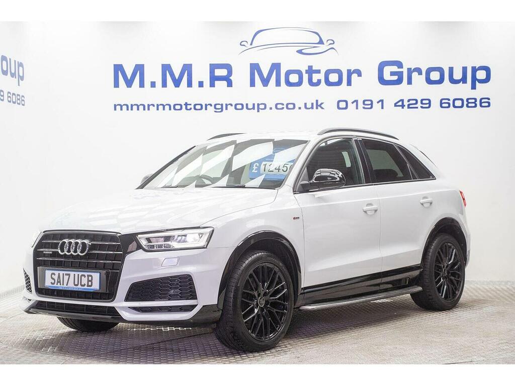Audi Q3 2.0 Tdi Black Edition Quattro Euro 6 Ss SA17UCB White #2