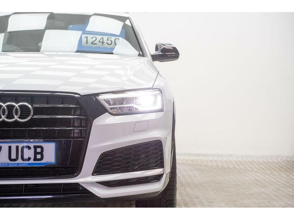 Audi Q3 2.0 Tdi Black Edition Quattro Euro 6 Ss SA17UCB White #4