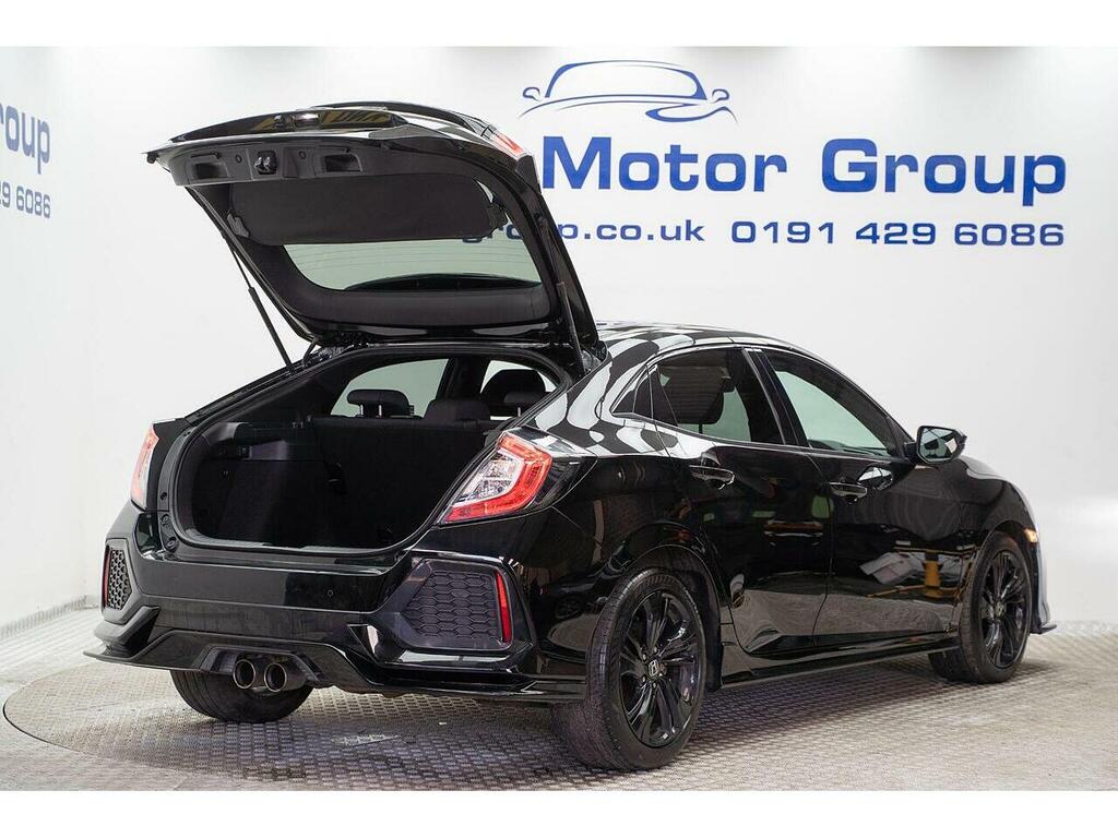 Honda Civic 1.5 Vtec Turbo Sport Cvt Euro 6 Ss YT67DNY Black #3