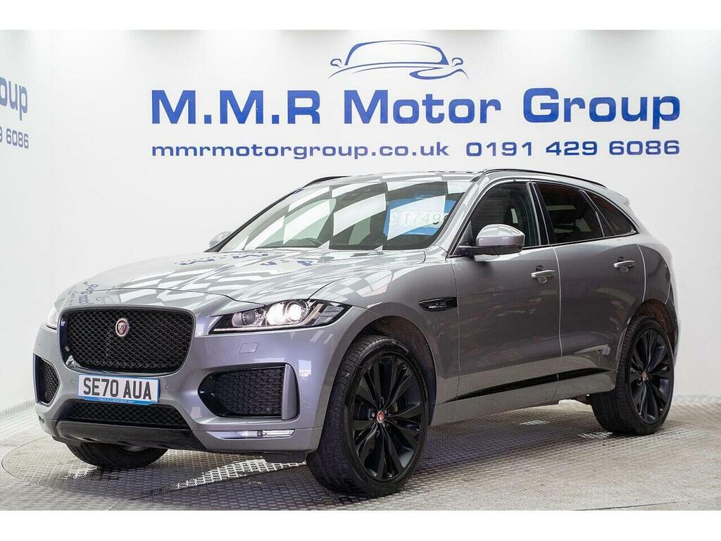 Jaguar F-Pace 2.0 D180 Chequered Flag Awd Euro 6 Ss SE70AUA Grey #2
