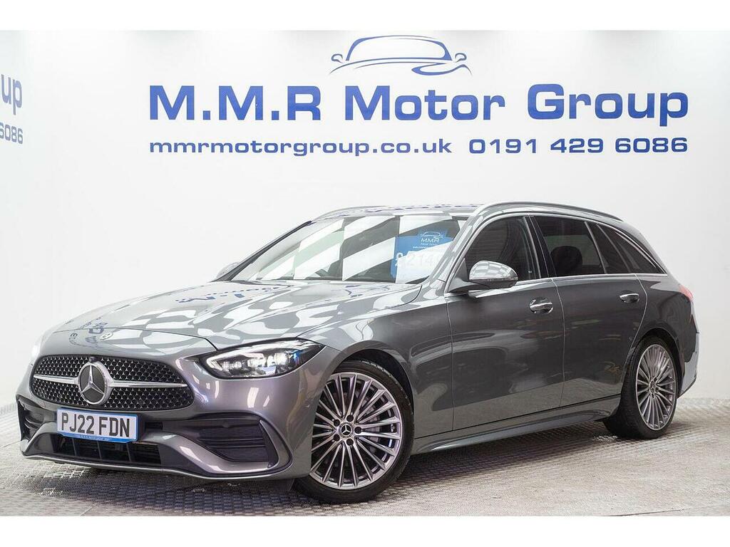 Mercedes-Benz C Class 1.5 C200h Mhev Amg Line Premium G-tronic Euro 6 Grey
