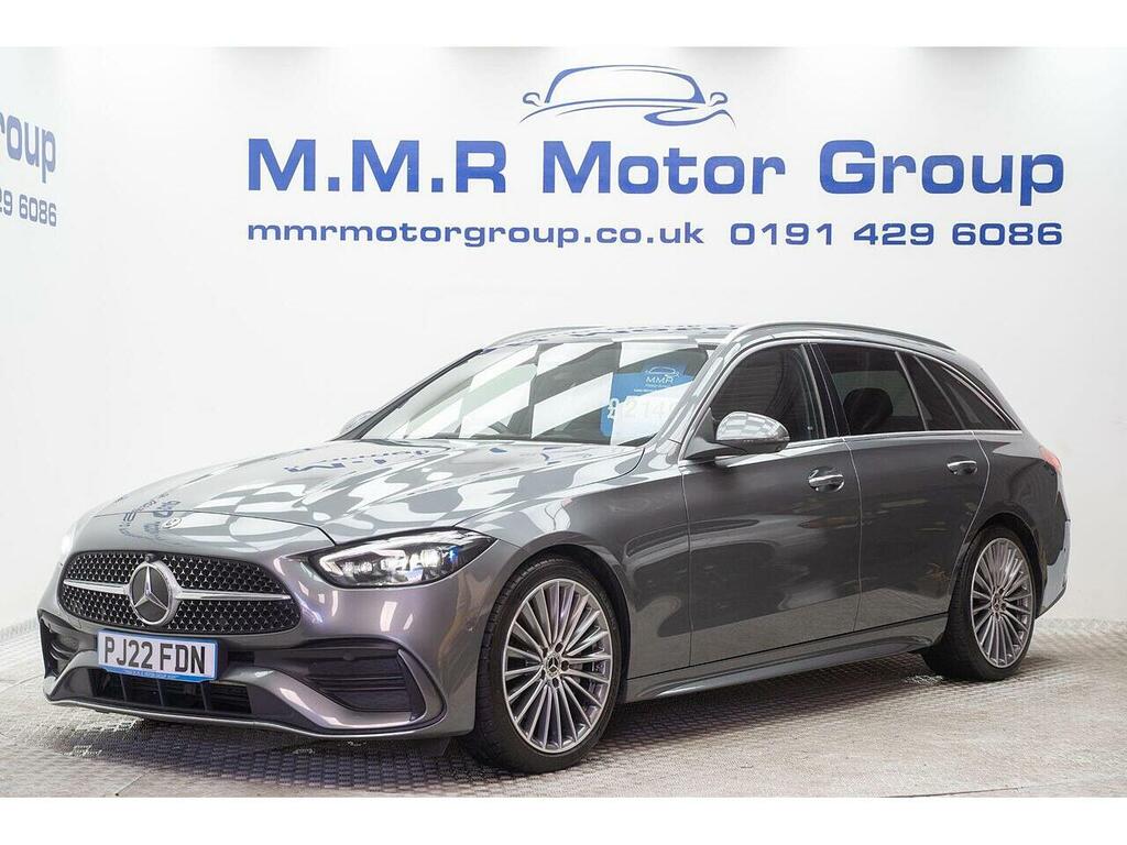 Mercedes-Benz C Class 1.5 C200h Mhev Amg Line Premium G-tronic Euro 6 PJ22FDN Grey #2
