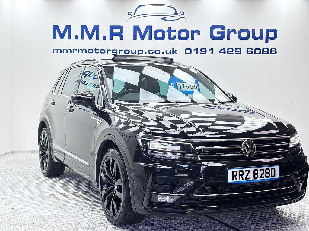 Volkswagen Tiguan 2.0 Tdi R-line Tech Euro 6 Ss Black