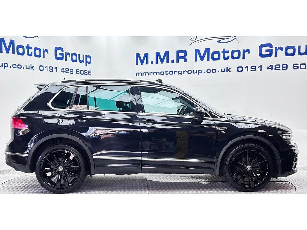 Volkswagen Tiguan 2.0 Tdi R-line Tech Euro 6 Ss RRZ8280 Black #3