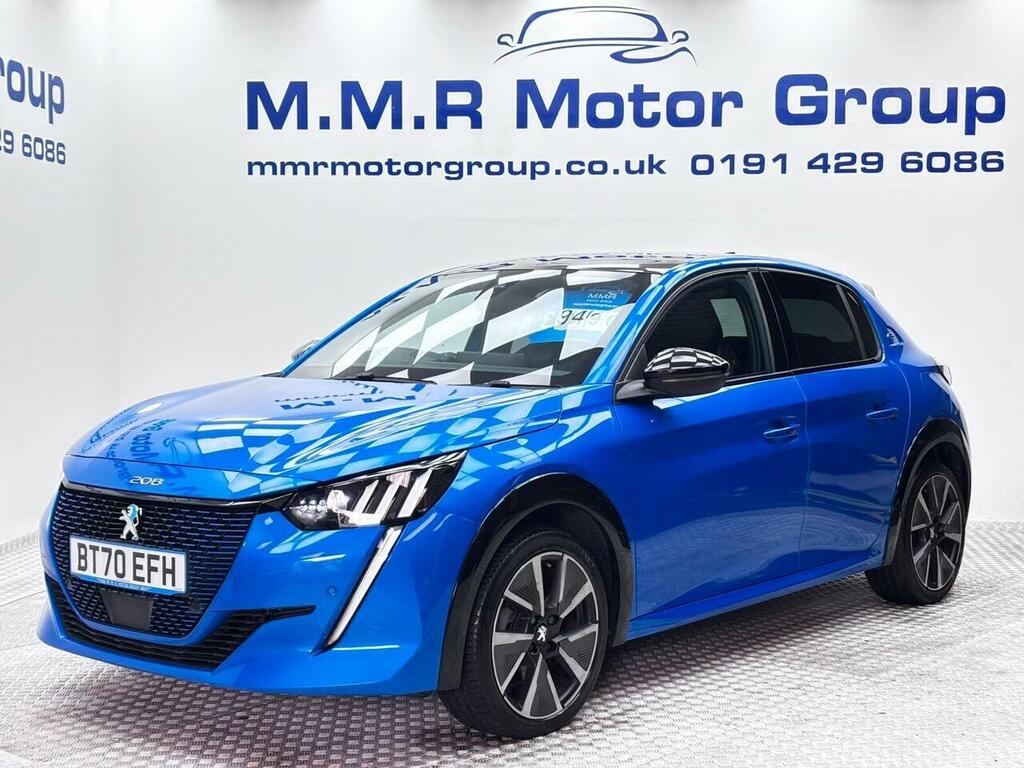 Peugeot e-208 50Kwh Gt Line BT70EFH Blue