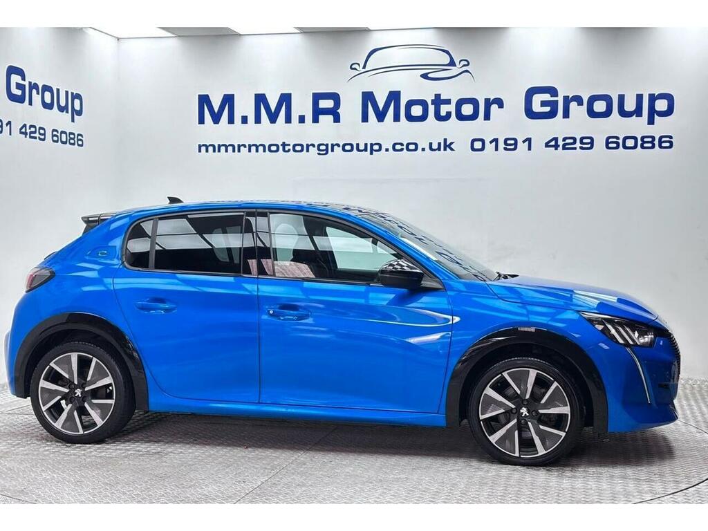 Peugeot e-208 50Kwh Gt Line BT70EFH Blue #2