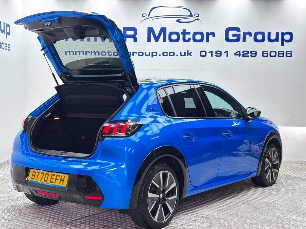 Peugeot e-208 50Kwh Gt Line BT70EFH Blue #3