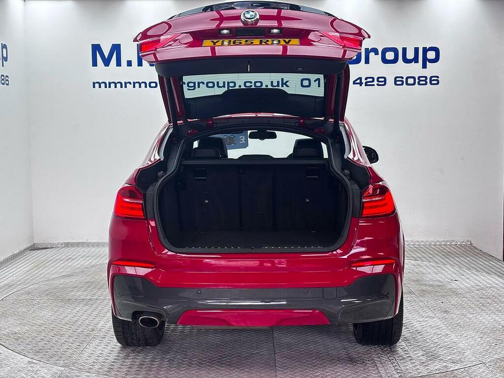 BMW X4 2.0 20D M Sport Xdrive Euro 6 Ss Red #3