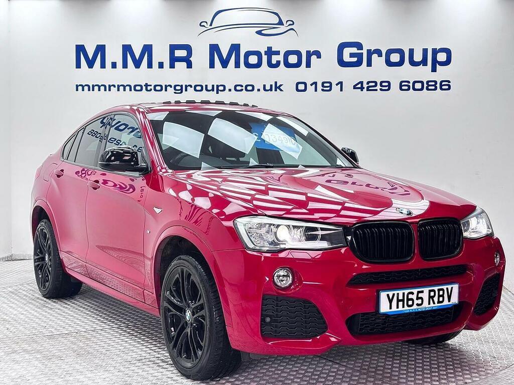 BMW X4 2.0 20D M Sport Xdrive Euro 6 Ss Red
