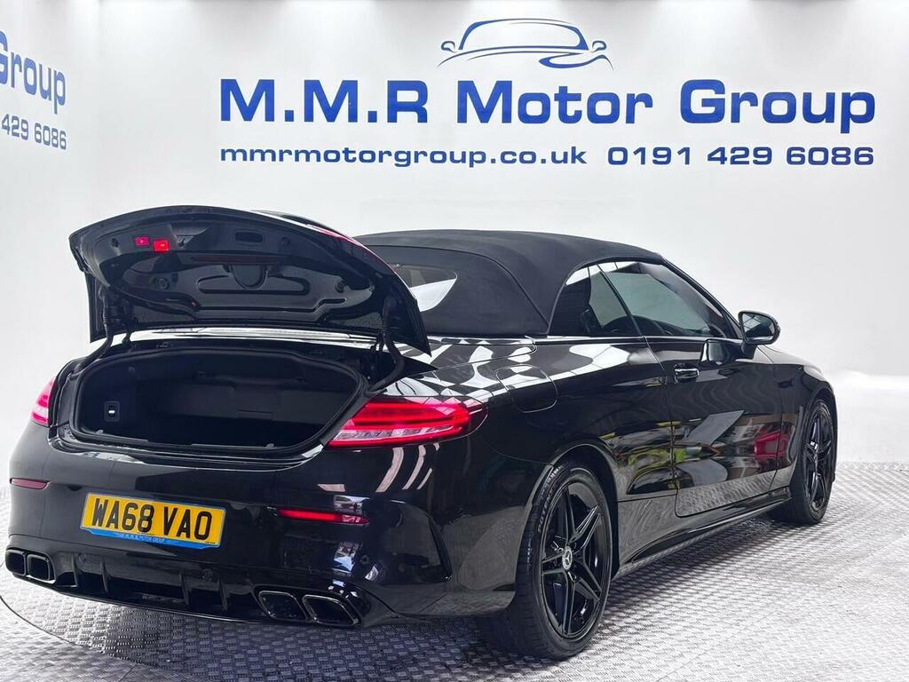 Mercedes-Benz C Class 1.5 C200 Mhev Amg Line Cabriolet G-tronic Euro 6 Black