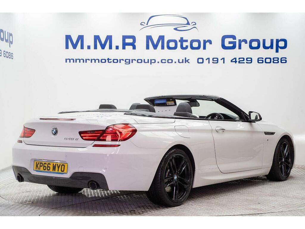 BMW 6 Series 3.0 640D M Sport Euro 6 Ss White #4